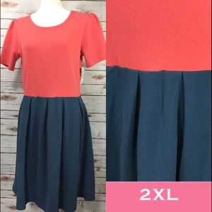 LuLaRoe Amelia 2XL Dress